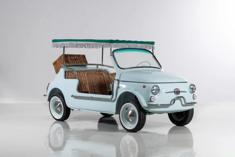 fiat 500 spiaggina elettrica