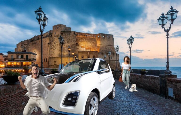 City car elettrica Itamia, quadriciclo elettrico e gas